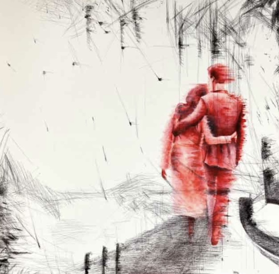 Dipinto ad olio realizzato dall'artista italiana Glenda Safonte