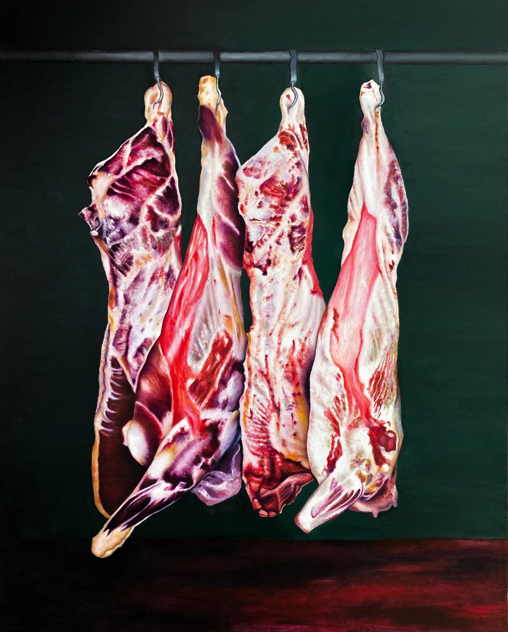 pittura ad olio realizzata dall'artista visiva italiana Glenda Safonte