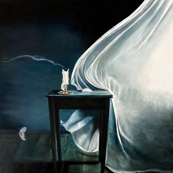 Pittura ad olio dell'artista italiana Glenda Safonte