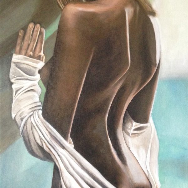 pittura ad olio di Glenda Safonte artista visiva italiana